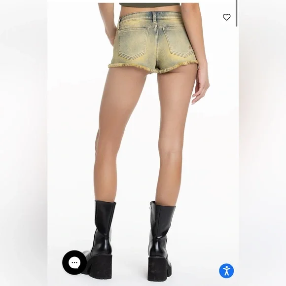 Miss Me Layla Low Rise Shorts - Picture 4 of 8